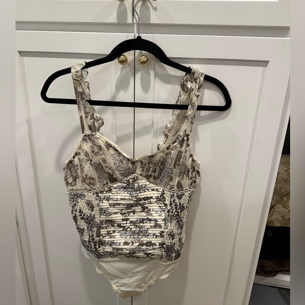 NWT Free People Bodysuit Top